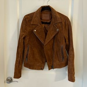 BLANKNYC Suede Moto Jacket